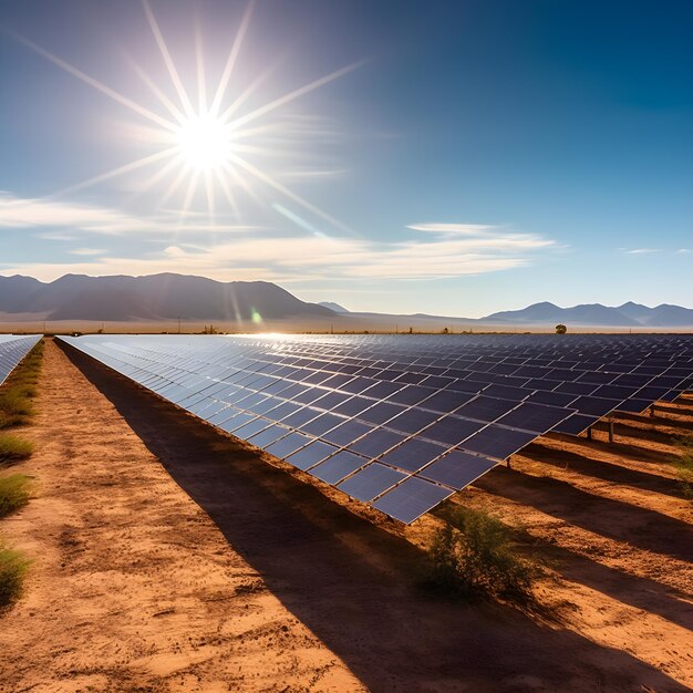 Centrale solaire photovoltaïque en Afrique
